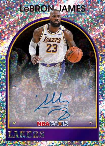 2025/26 Topps NBA Hoops Basketball Hobby Box