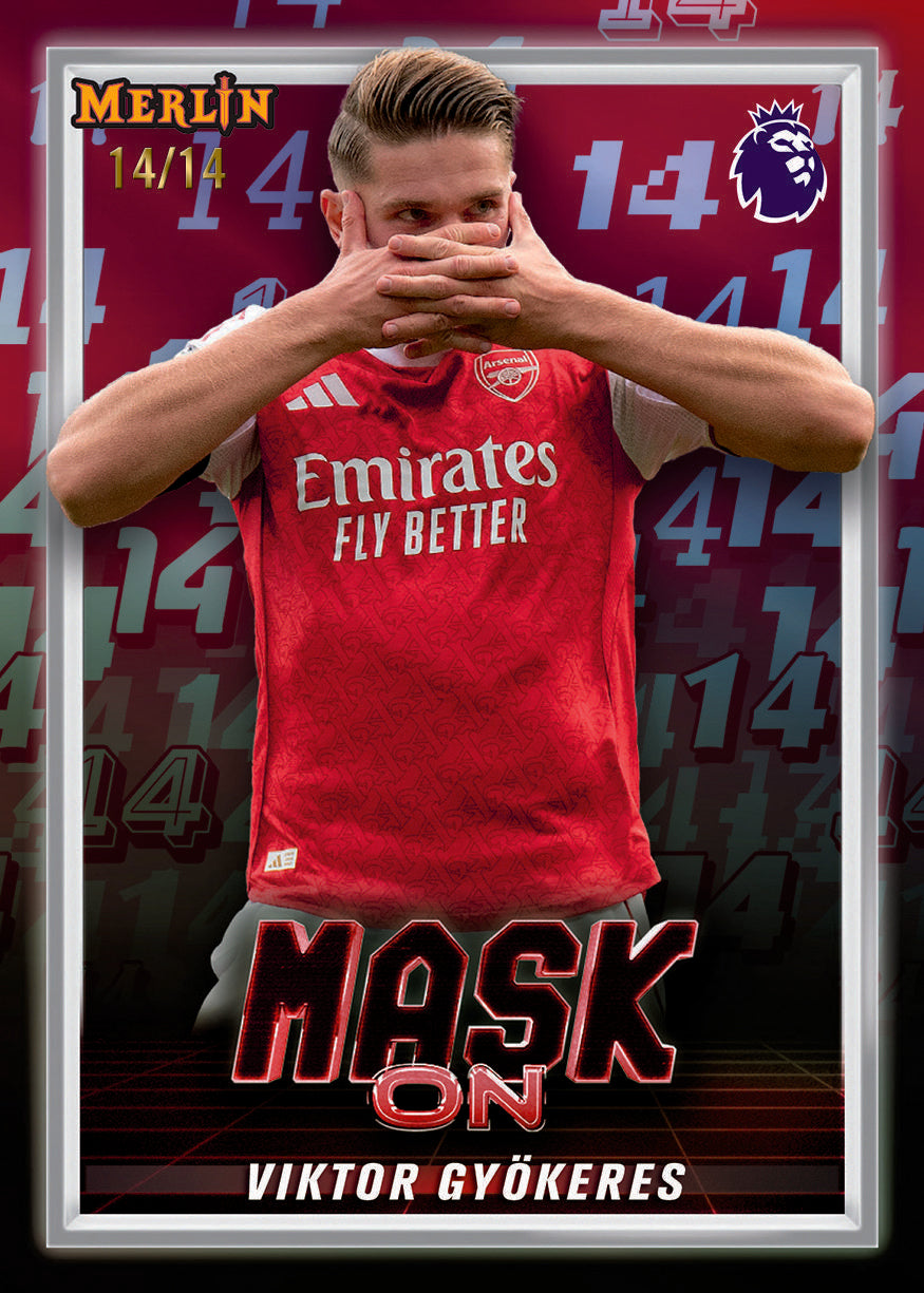 2026 Topps Merlin Premier League Soccer Hobby 12 Box Case