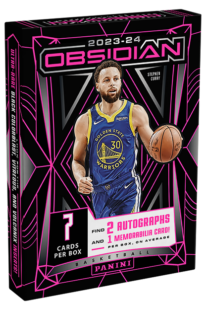 2023/24 Panini Obsidian Basketball Hobby 12 Box Case