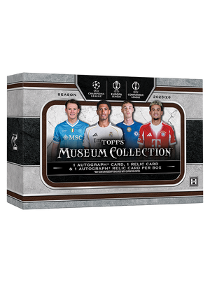 2025/26 Topps UEFA Club Competitions Museum Collection Soccer Hobby Box