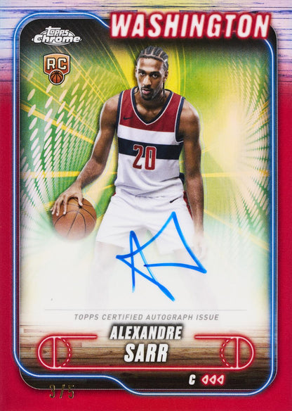 2024/25 Topps Chrome Basketball Blaster Box