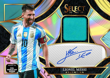 2025/26 Panini Select Road To FIFA World Cup 2026 Soccer Hobby Box