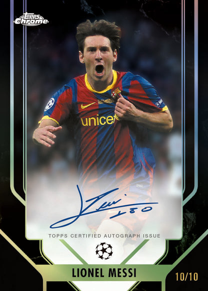 2025/26 Topps UEFA Club Competitions Chrome Soccer Delight 6 Box Case
