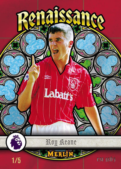 2026 Topps Merlin Premier League Soccer Hobby 12 Box Case