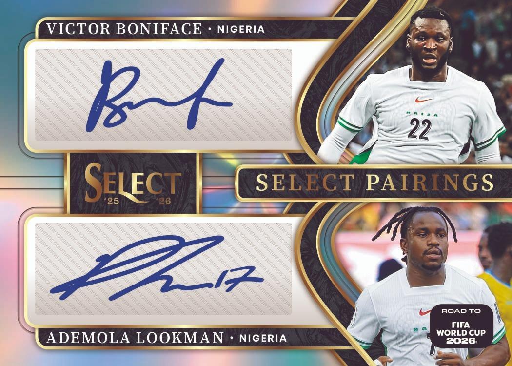 2025/26 Panini Select Road To FIFA World Cup 2026 Soccer Hobby Box