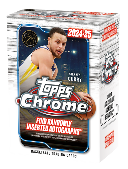 2024/25 Topps Chrome Basketball Blaster Box