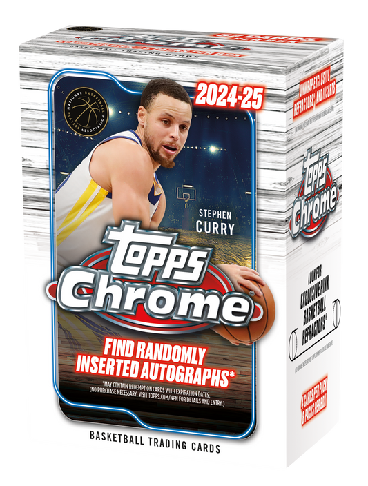 2024/25 Topps Chrome Basketball Blaster Box
