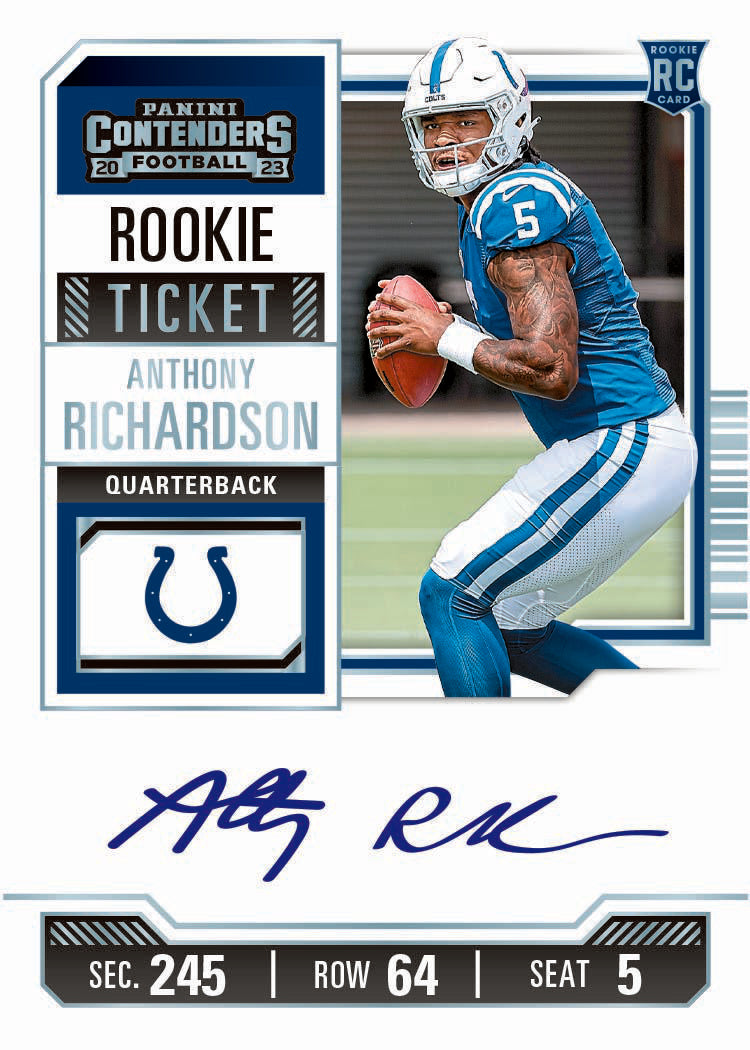 2023 Panini Contenders Football Hobby 12 Box Case