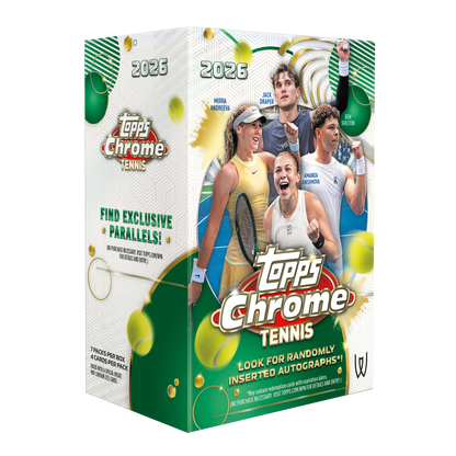 2026 Topps Chrome Tennis Blaster Box