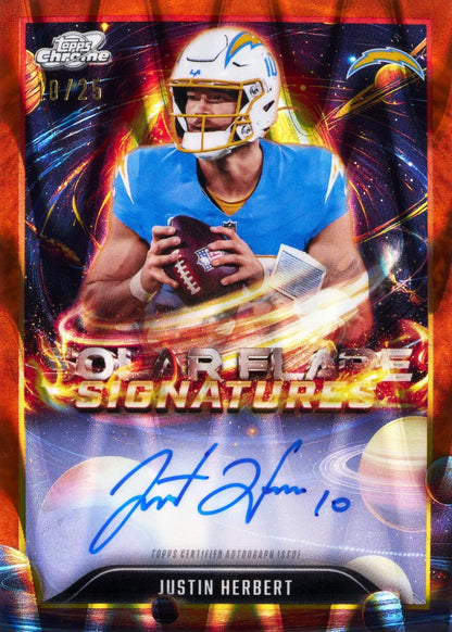 2025 Topps Cosmic Chrome Football Hobby 8 Box Case