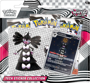 Pokemon Scarlet & Violet White Flare Tech Sticker Collection