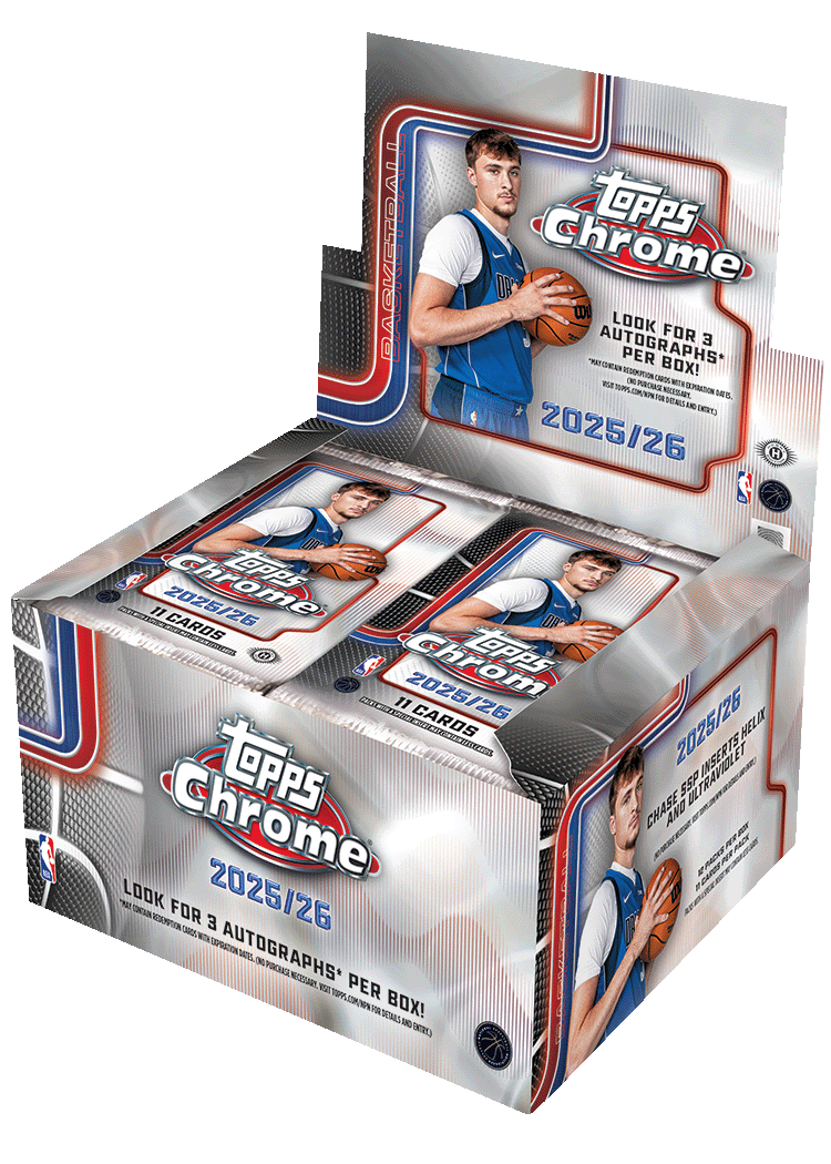 2025/26 Topps Chrome Basketball Jumbo Box