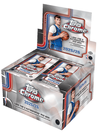 2025/26 Topps Chrome Basketball Jumbo Box