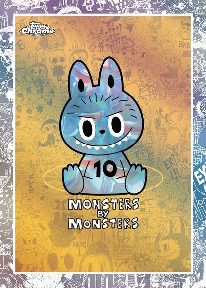 2025 Topps Chrome Labubu 10th Anniversary Hobby Box