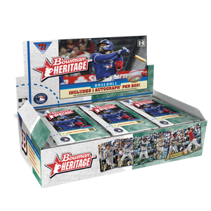 2022 Bowman Heritage Hobby Box