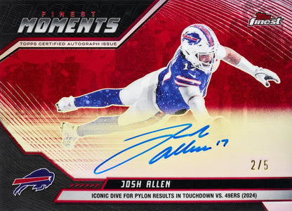 2025 Topps Finest Football Hobby Box