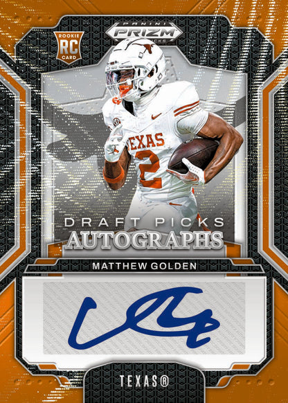 2025 Panini Prizm Collegiate Draft Football Hobby Blaster Box