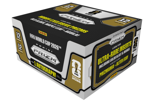 2026 Panini Prizm World Cup Soccer Hobby 12 Box Case