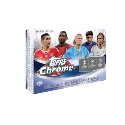 2023/24 Topps UEFA Club Competitions Chrome Soccer Breaker's Delight Box