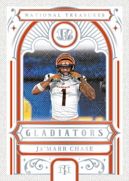 2025 Panini National Treasures Football Hobby 4 Box Case