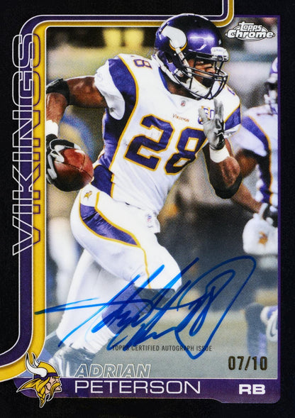 2025 Topps Chrome Football Hobby Box 12-Box Case