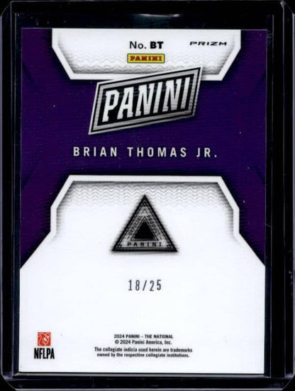 2024 Panini - The National Breakers Pack Brian Thomas Jr. /25