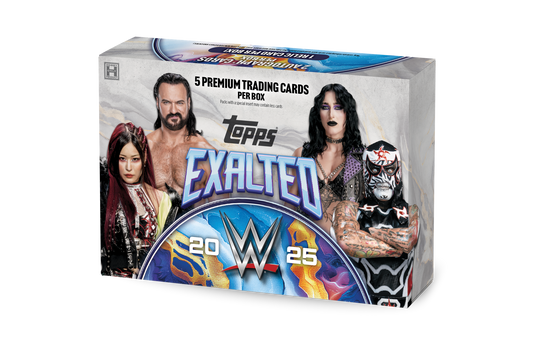 2025 Topps WWE Exalted Hobby 10 Box Case