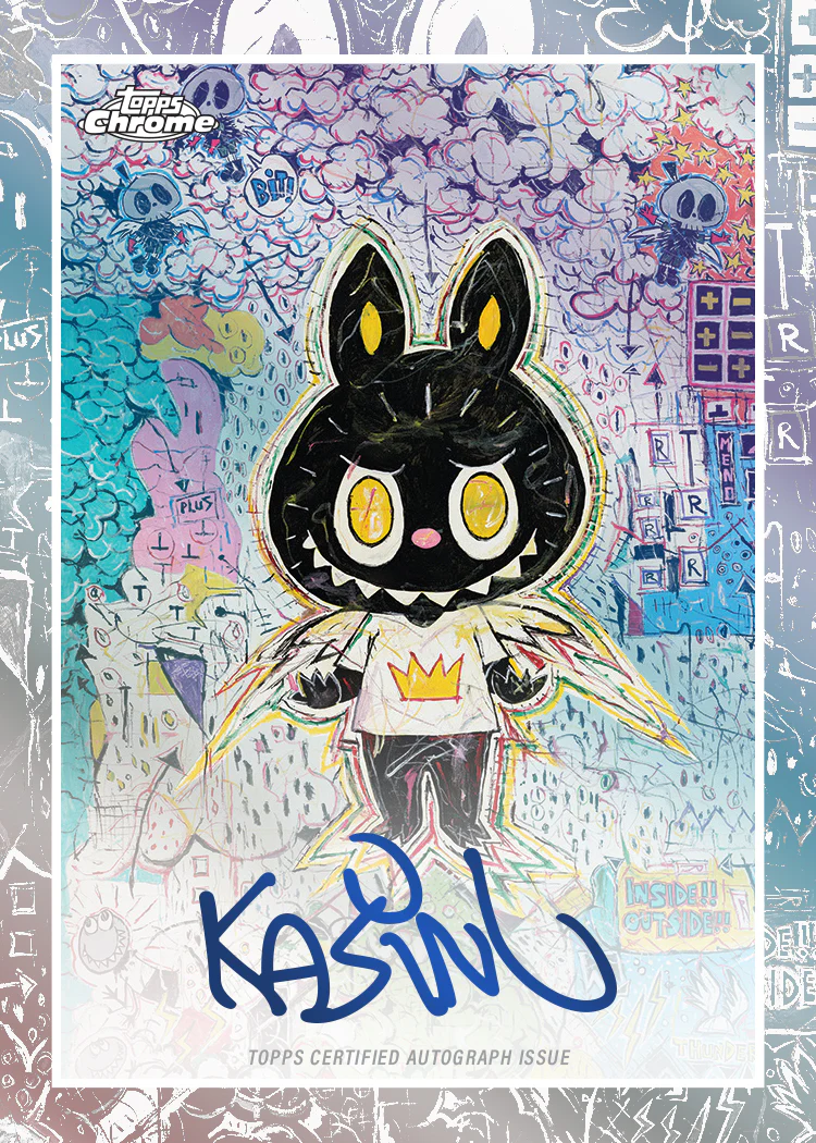 2025 Topps Chrome Labubu 10th Anniversary Hobby Box