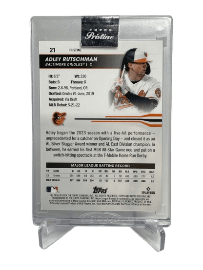 2024 Topps Pristine Adley Rutschman #21 Purple Pristine Refractor /99