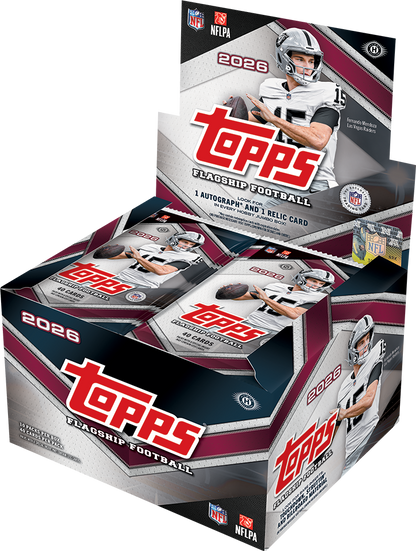 2026 Topps Football Jumbo 6 Box Case