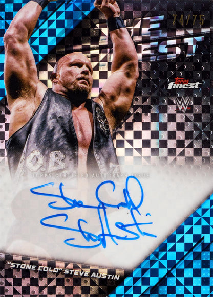 2025 Topps Finest WWE Hobby Box