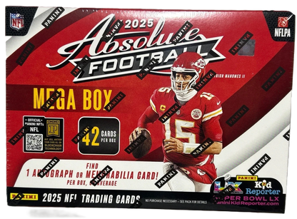 2025 Panini Absolute Football Hobby Mega Box