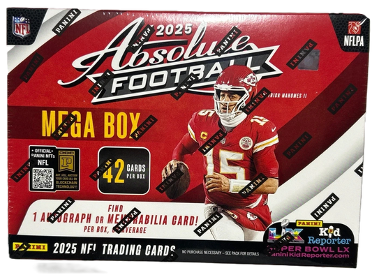 2025 Panini Absolute Football Hobby Mega Box
