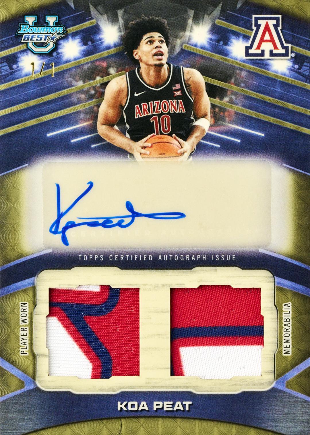 2025/26 Bowman University Best Basketball Hobby Box