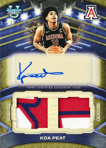 2025/26 Bowman University Best Basketball Hobby Box