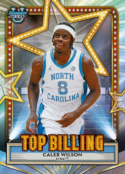2025/26 Bowman University Best Basketball Hobby Box