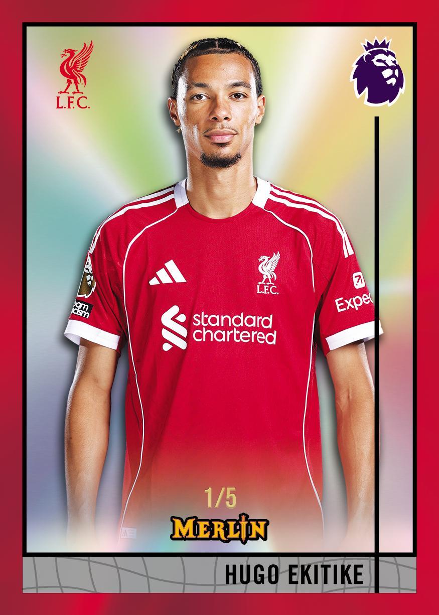 2026 Topps Merlin Premier League Soccer Blaster Box