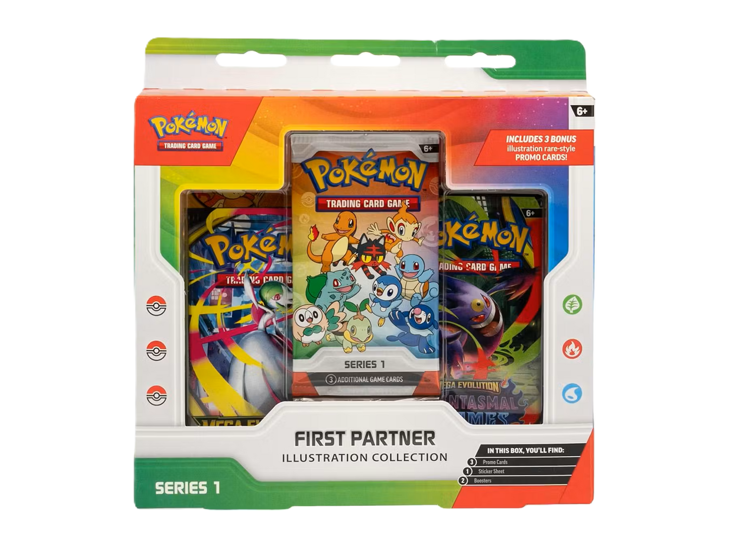 Pokemon First Partner Illustration Collection Series 1 - Box