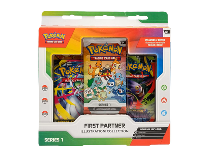 Pokemon First Partner Illustration Collection Series 1 - Box