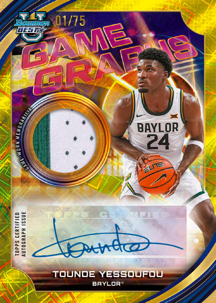 2025/26 Bowman University Best Basketball Hobby Box