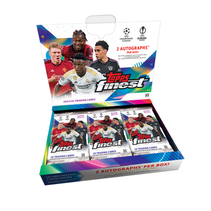 2023/24 Topps UEFA Club Competitions Finest Soccer Hobby Box