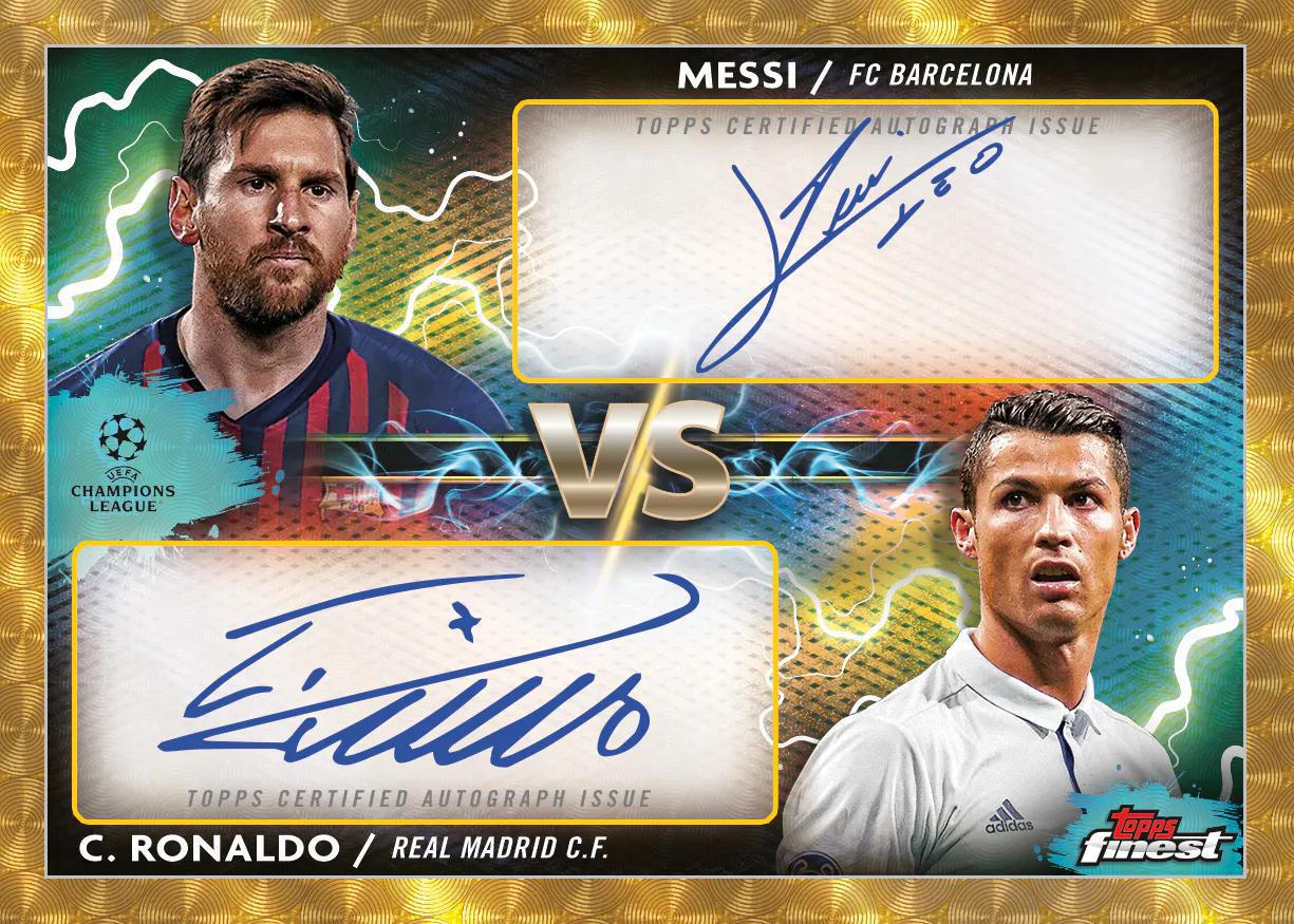 2023/24 Topps UEFA Club Competitions Finest Soccer Hobby 8-Box Case