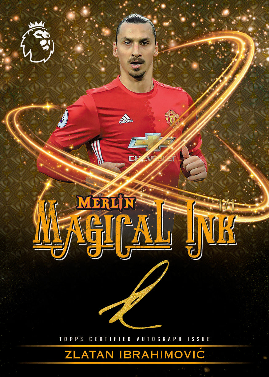 2026 Topps Merlin Premier League Soccer Hobby 12 Box Case