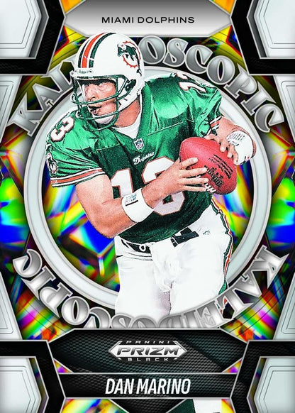2025 Panini Prizm Black Football Hobby 12 Box Case