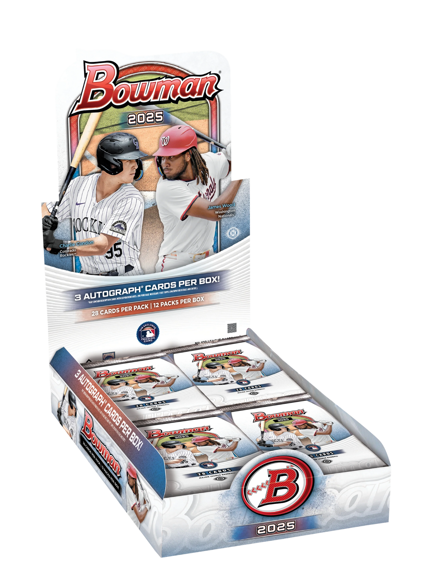 2025 Bowman Baseball Jumbo 8 Box Case