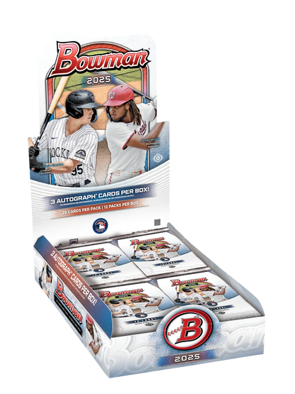 2025 Bowman Baseball Jumbo 8 Box Case