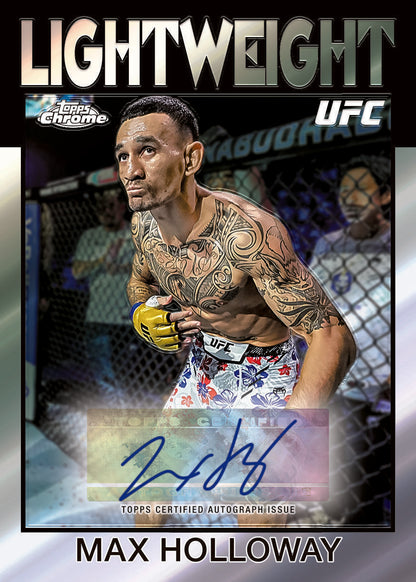 2026 Topps UFC Chrome Delight 8 Box Case