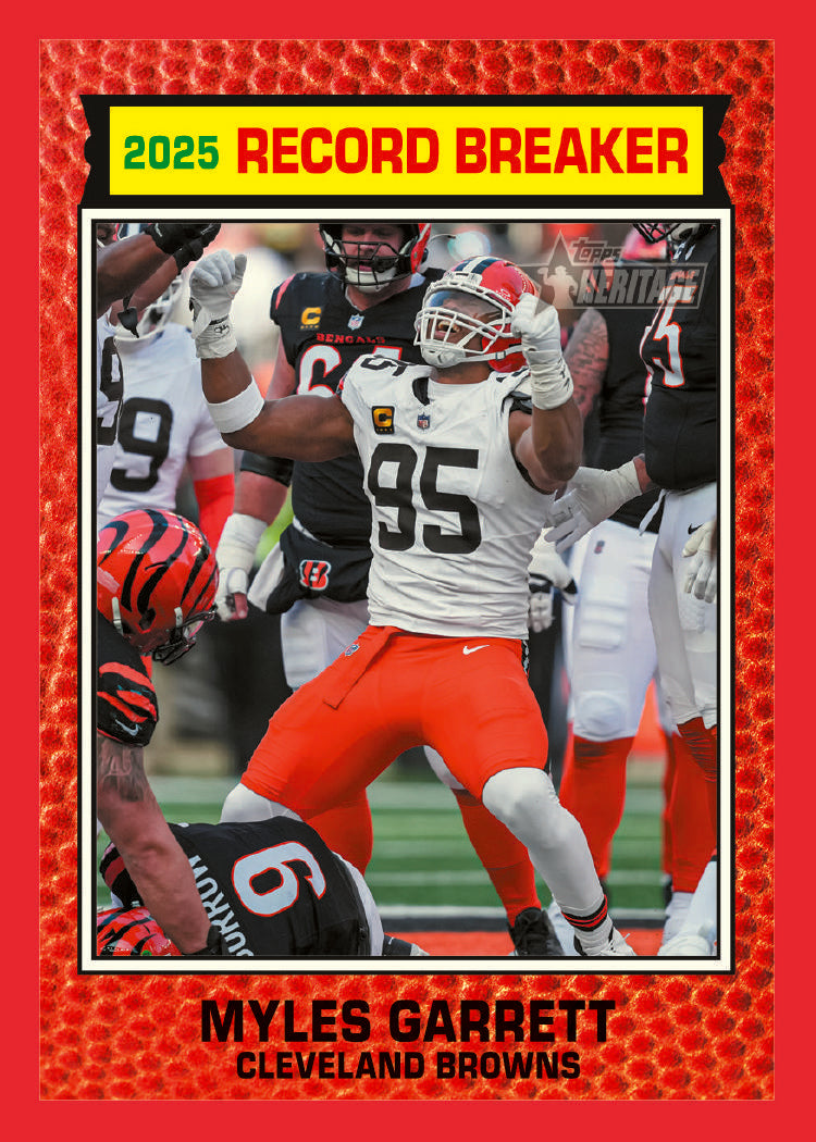 2026 Topps Heritage Football Hobby Box