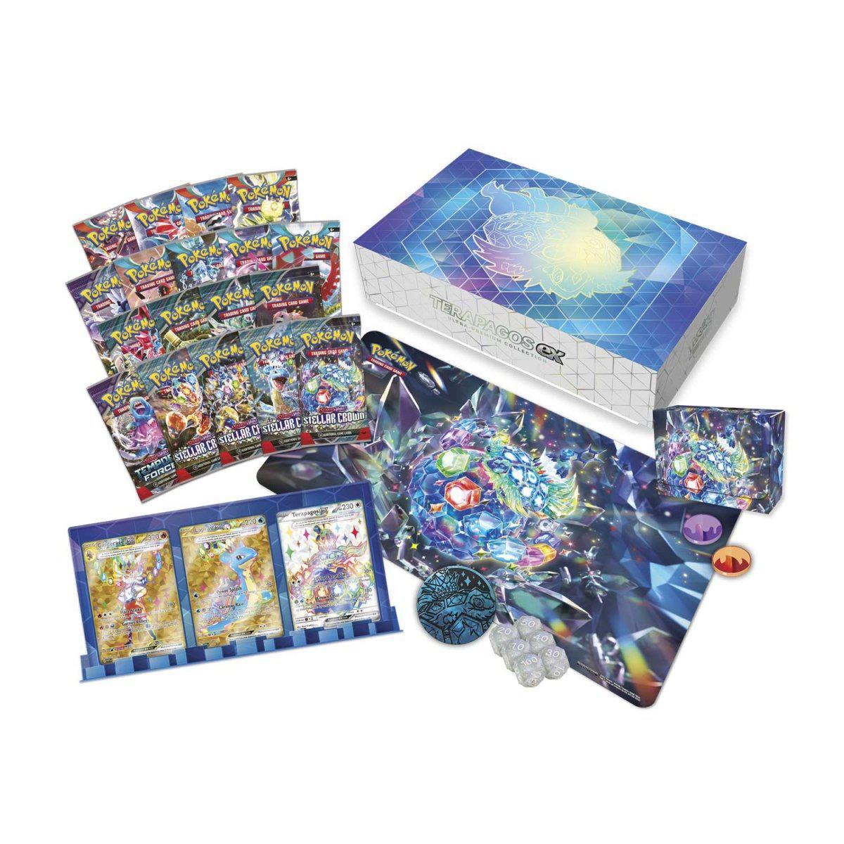 Pokemon Terapagos EX Ultra Premium Collection Box