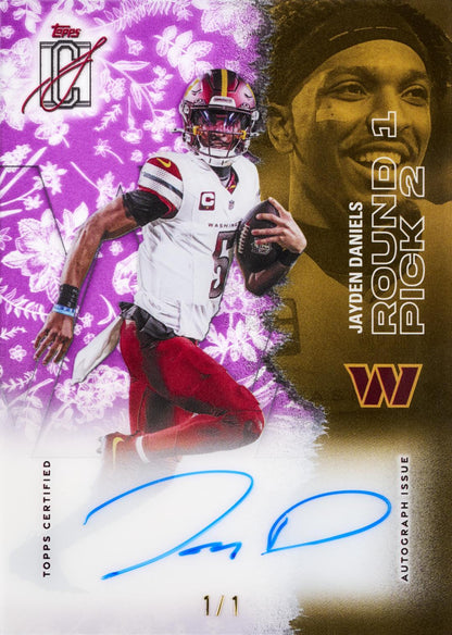 2025 Topps Signature Class Football Jumbo Box